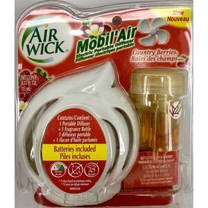 AIR WICK Mobil Air Electric Portable Diffuser COUNTRY BERRIES Air Wick NEW